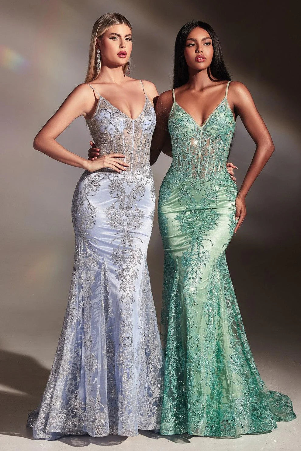 V Neck Prom Dresses