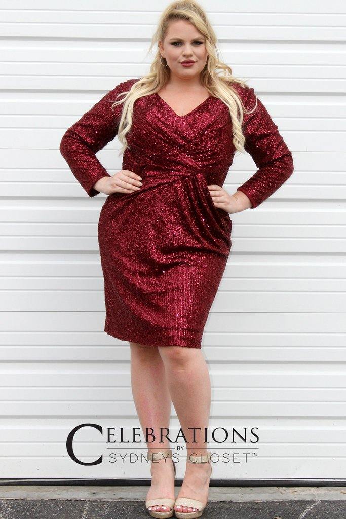 Plus Size Short Dresses