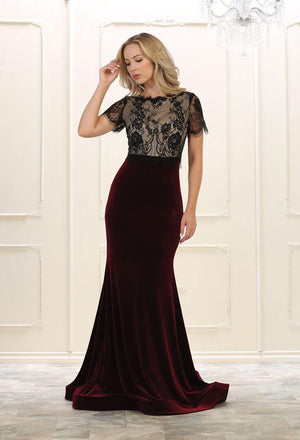 Velvet Dress - The Dress Outlet